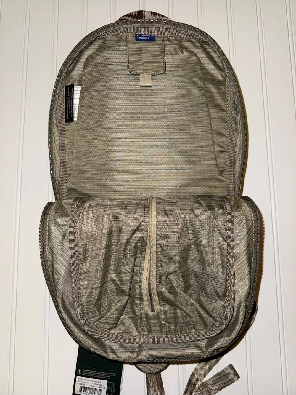 OSPREY Men's Taupe Backpack with Team Semper Fi Graphic